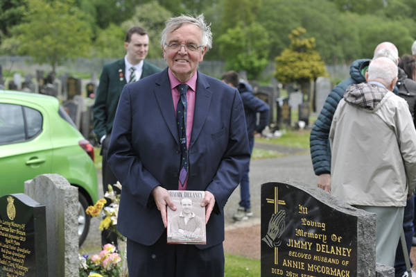 Jimmy Delaney Commemoration by Celtic Graves Society