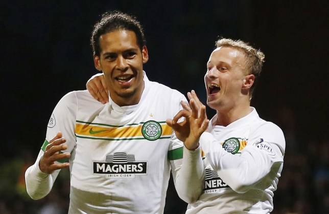 Video: Virgil Van Dijk celebrates Celtic’s 9IAR