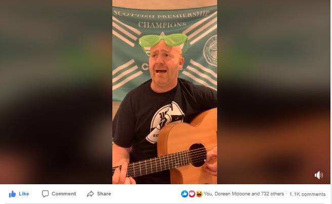 New Celtic song: “Oh the blue room was bare, cos there’s no silverware”