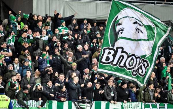 Green Brigade stage late night Pyro show at Celtic Park