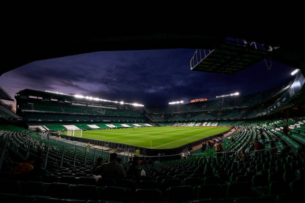 Real Betis want support of Celtic fans when Spanish football returns; send class message to club