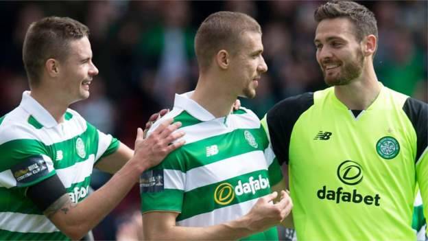 From the archive: Celtic keeper Gordon defies Rangers