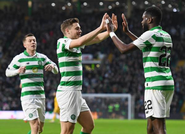 James Forrest says ‘brilliant’ Odsonne Edouard as good as any striker he has played with at Celtic