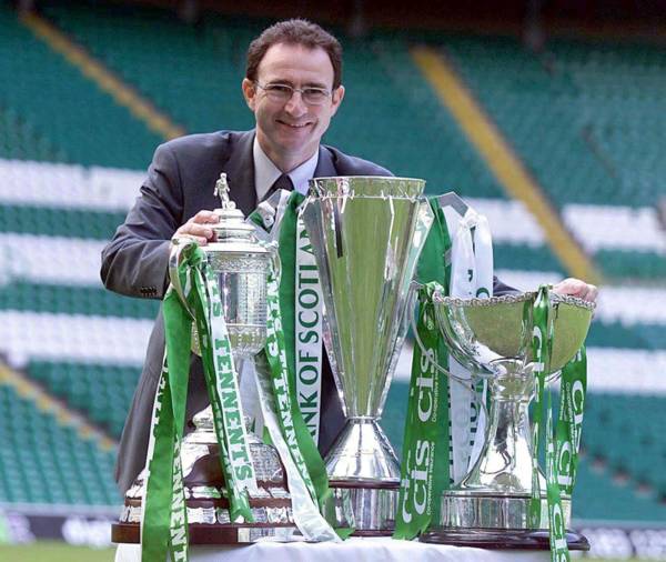 John Kennedy on his debt to Martin O’Neill 20 years after Northern Irishman’s arrival at Celtic