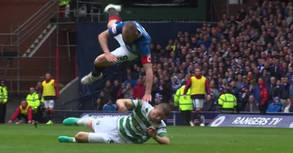 The Celtic player remembered for the Rangers tackle