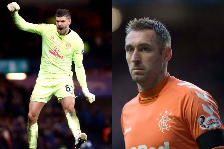 Celtic’s Fraser Forster shades Rangers’ Allan McGregor in SPFL goalkeeper of the season vote