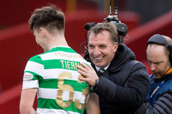 Brendan Rodgers hopeful of Celtic reunion with Arsenal’s Kieran Tierney linked with Leicester City