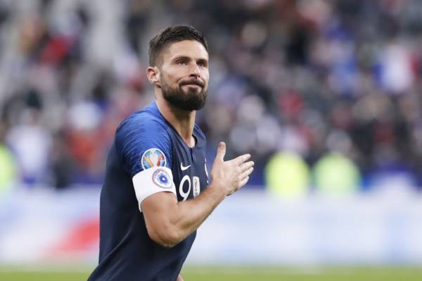 Olivier Giroud reveals he was very close to joining Celtic