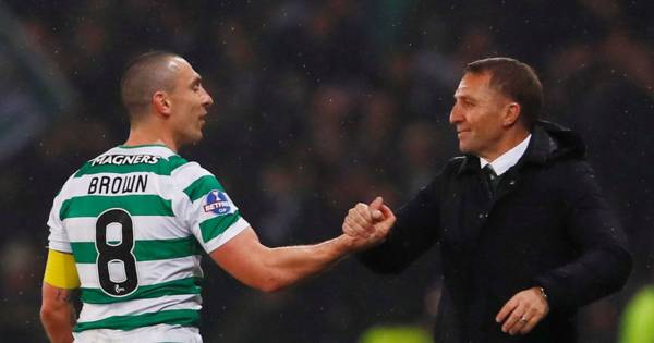 Brendan Rodgers on the Celtic advice he ignored as he hails Scott Brown