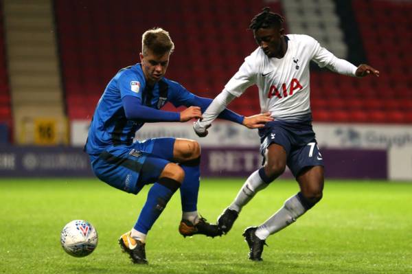 Celtic and Rangers target Jack Tucker could play in Scots Premiership tomorrow, says Gills boss