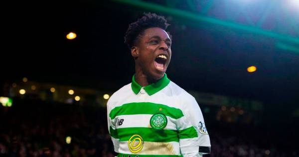 Jeremie Frimpong given Celtic honour as he beats Odsonne Edouard to gong