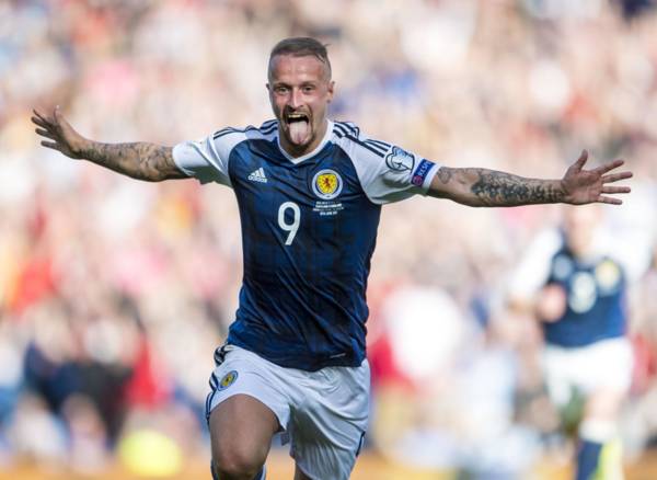 How Celtic striker Leigh Griffiths is planning to top his England goals with Scotland when football restarts