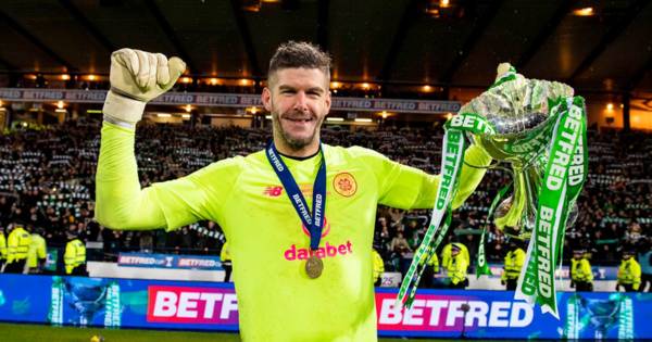 Fraser Forster Rangers heroics Celtic fans’ choice for individual performance of the season