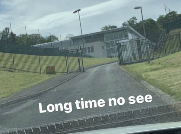 Liam Burt back to training at Lennoxtown despite exit rumours