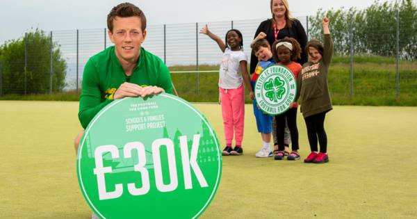 Celtic announce £30k donation to schools and nurseries