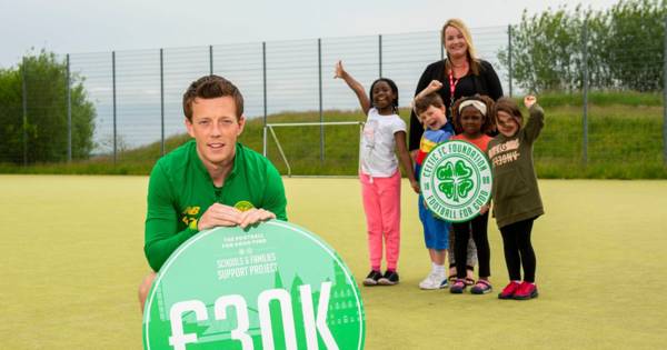 Celtic Foundation donates £30k to new schools project