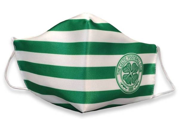 Celtic launch hooped coronavirus masks as club urge fans to protect themselves at all times