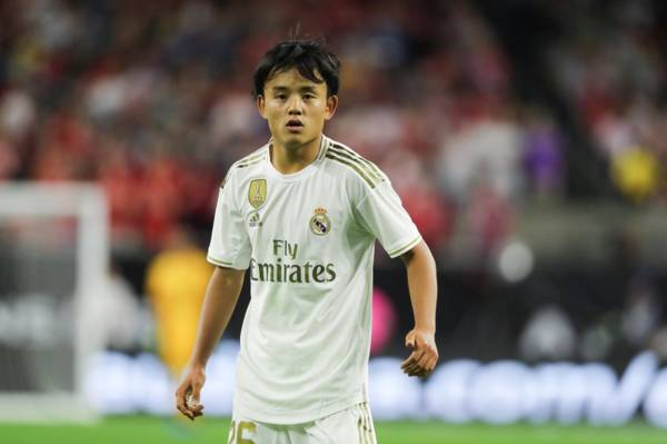 Celtic ‘keen on’ Real Madrid starlet Takefusa Kubo who reportedly has eye-watering £227million buy-out clause