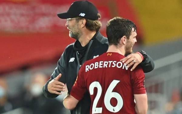 Andy Robertson responds to Celtic’s EPL tweet