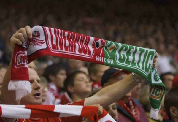 Celtic pay tribute to former duo as Liverpool win Premier League