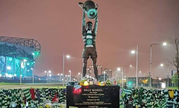 Let’s Get This Over The Line – The Billy McNeill Commemoration Committee close in on £70k target for new statue at Bellshill Cross