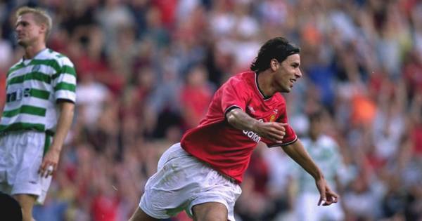 When Celtic and Rangers faced Manchester United legend Ruud van Nistelrooy