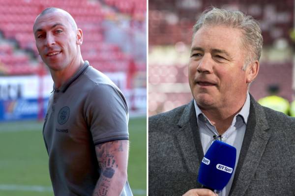 Rangers hero Ally McCoist trolls Celtic captain Scott Brown over list of best Scotland players