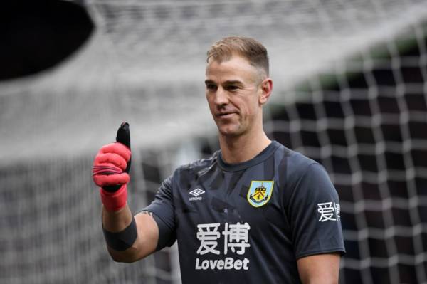 Report claims that Celtic talks with Plan B Joe Hart are at an advanced stage