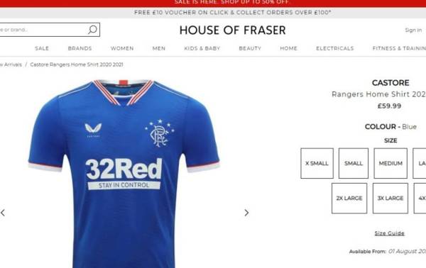 Mike Ashley strengthens his grip on Ibrox as House of Fraser announce Castore deal