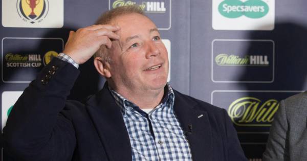 Ally McCoist in new Celtic vs Rangers fixture joke as he tells Gerrard to sign 3