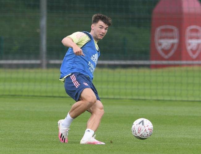 Kieran Tierney told to ‘tone down’ aggressive training by Arsenal teammates after signing from Celtic