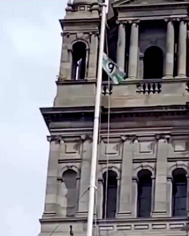 Celtic flag over City Chambers enrages Protestants against discrimination