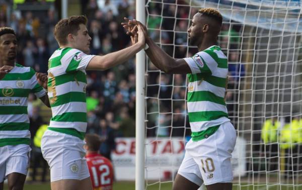 Celtic winger James Forrest excited for reunion with Lyon’s Moussa Dembele