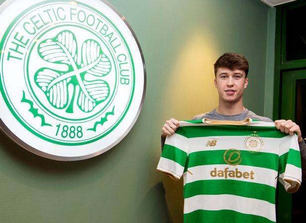 Jack Hendry Close to Parkhead Exit