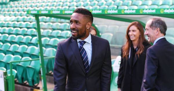 Celtic fans have heard Rangers striker Jermain Defoe’s title talk before