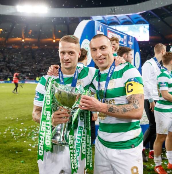 ‘It’s up to him’ – Scott Brown issues Celtic ultimatum to Leigh Griffiths ahead of historic season