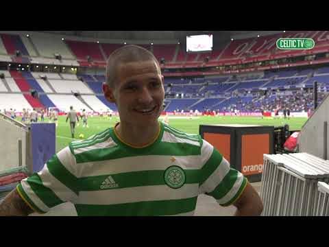 Klimala’s first goal! Celtic 1-1 OGC Nice | Patryk Klimala On The Match