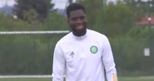 Watch Celtic train in France as they prepare for Nice test