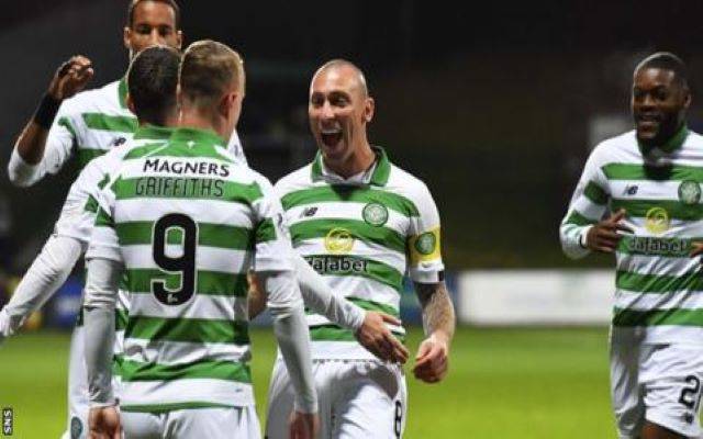 Scott Brown shows his professionalism as he takes a shot at Leigh Griffiths for being out of shape