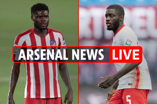 5pm Arsenal transfer news LIVE: Partey deal in instalments, Upamecano swap, Celtic’s Edouard wanted, Lacazette to Juve