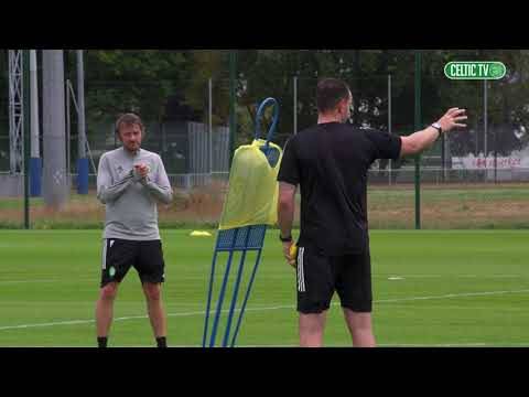 🐦 A bird’s-eye view of Celtic training | The Bhoys get ready for Lyon 🍀