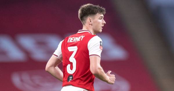 Arsenal and former Celtic left-back Kieran Tierney donates shirt in heartwarming gesture