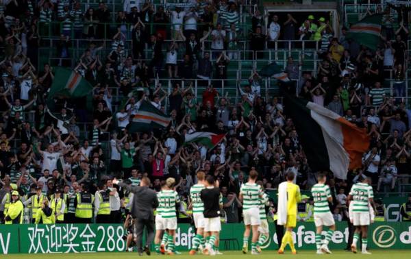 Celtic fans make their mark in Paris