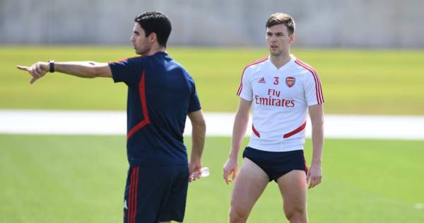 Arsenal and former Celtic star Kieran Tierney is ‘a joy of a kid’ says Mikel Arteta