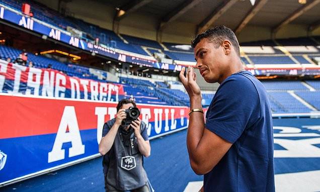 Thiago Silva refuses to discuss future ahead of PSG’s French Cup final with his contract expiring