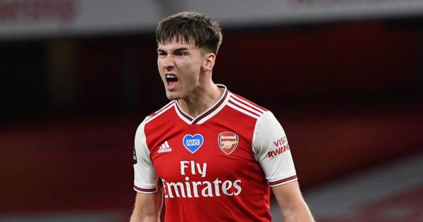 Arsenal legend hails Kieran Tierney’s Celtic upbringing as star tipped for to