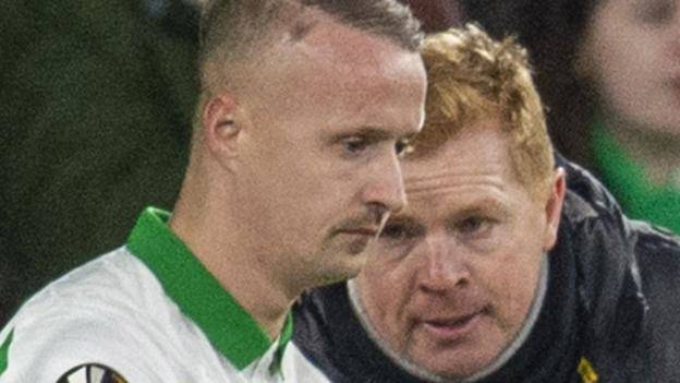 Leigh Griffiths: Celtic manager Neil Lennon lauds striker’s improved fitness