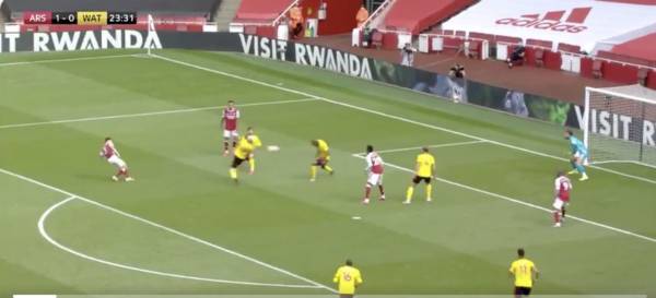 Video: Ex-Celt Kieran Tierney scores first goal for Arsenal