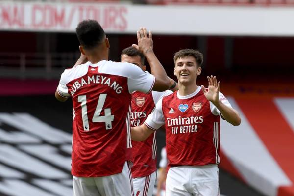 Ex-Celtic star Kieran Tierney opens up on ‘toughest year of his life’ after netting first Arsenal goal