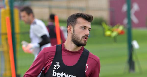 West Ham striker Albian Ajeti ‘to join Celtic on loan’ as Neil Lennon looks to strengthen squad